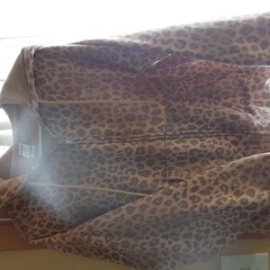 PINK Victoria's Secret Leopard Print Jacket